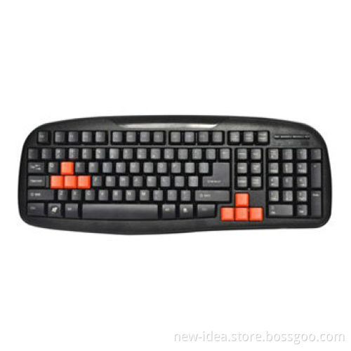 Wired Keyboard with Operating Temperature Ranging from 0 to 50°C